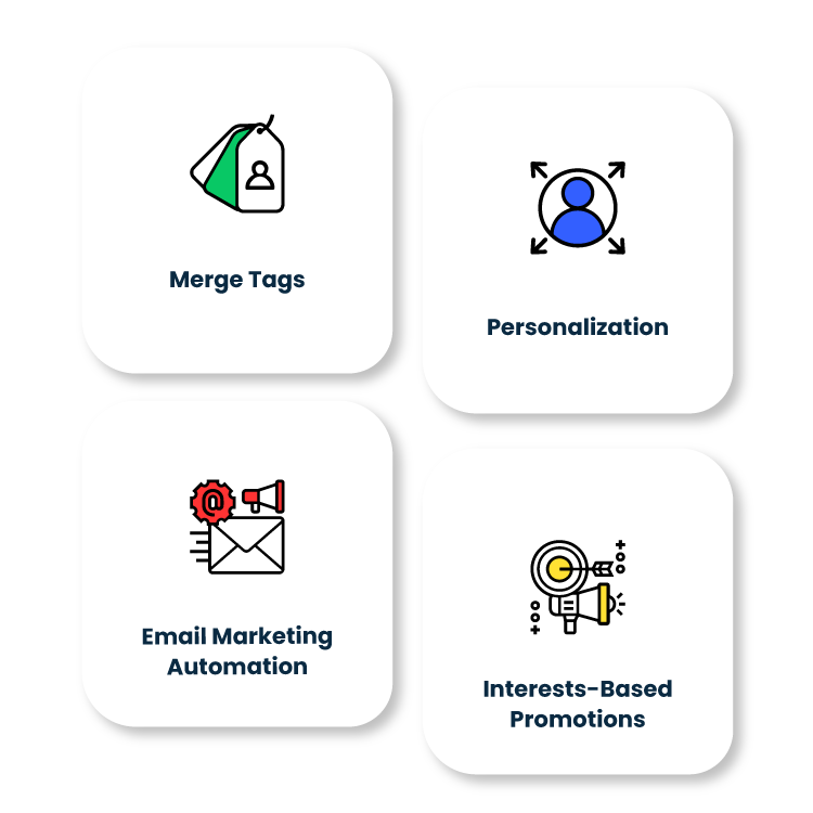 personalización de correo electrónico