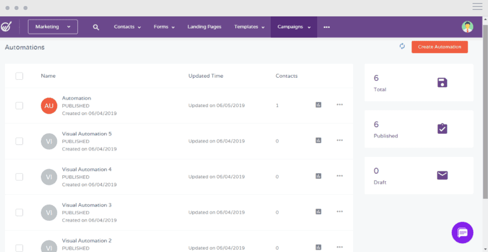 Automations in EngageBay