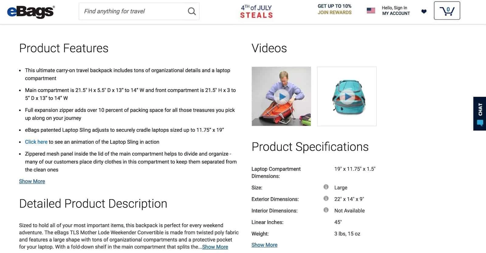 e-commerce personalization on product page