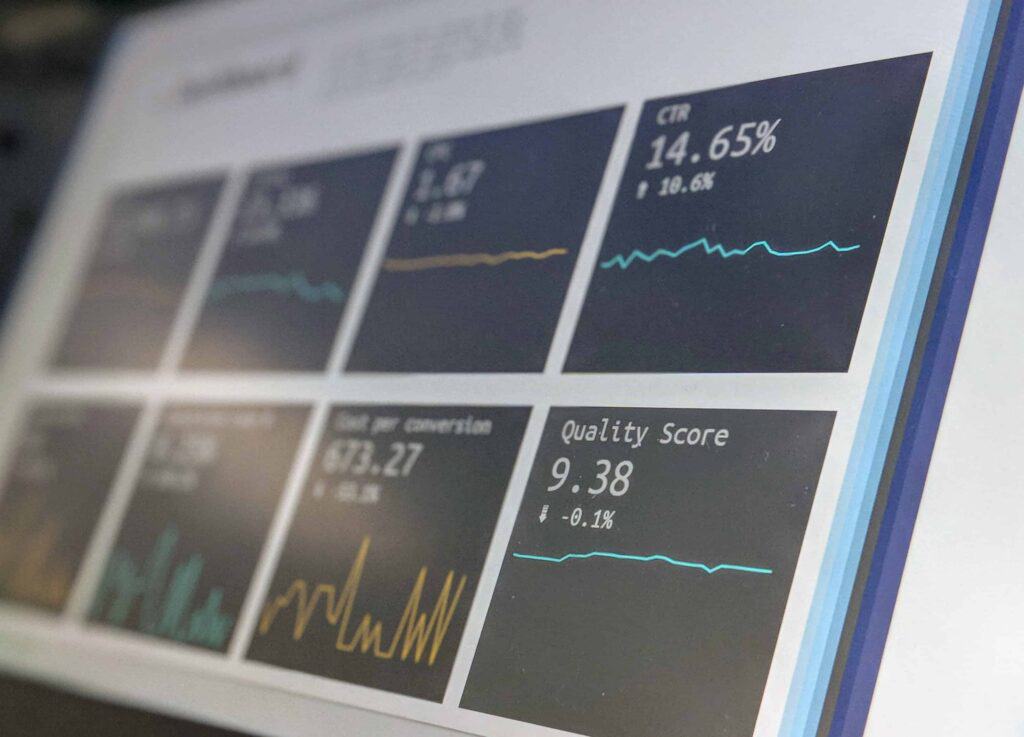 Image of data analytics program