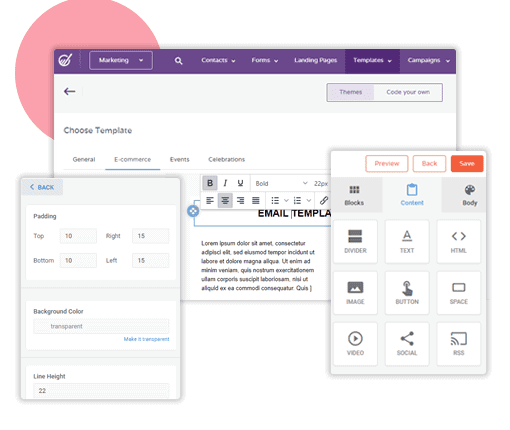 EngageBay email marketing software