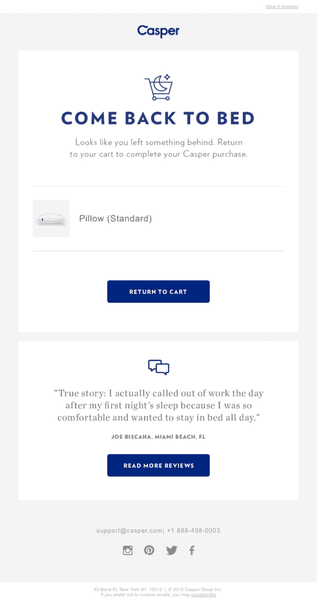 transactional email example
