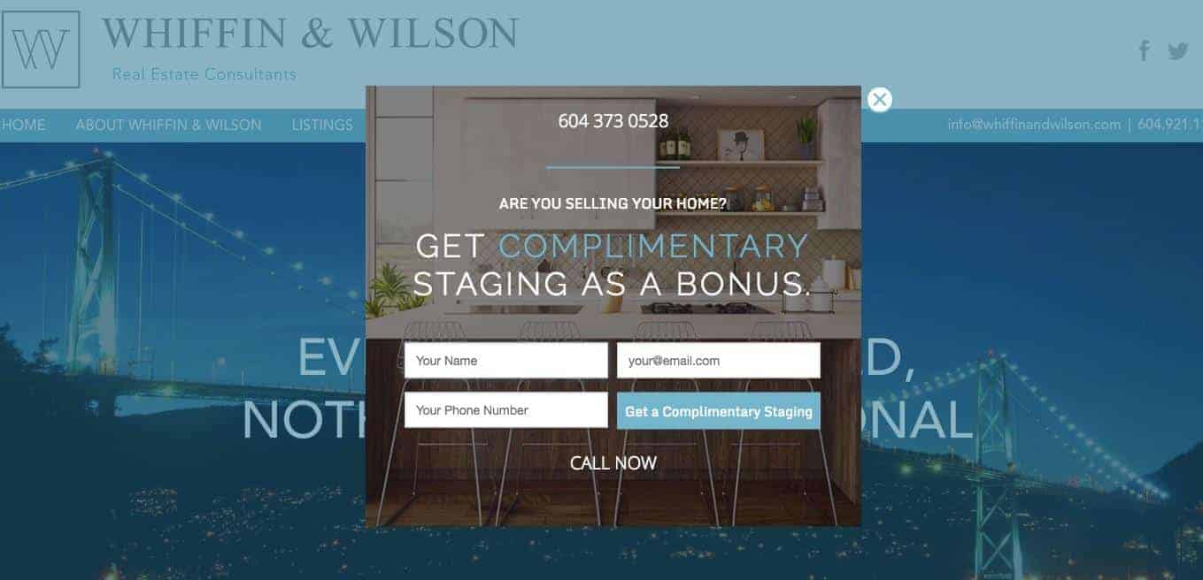 CTA for a landing page