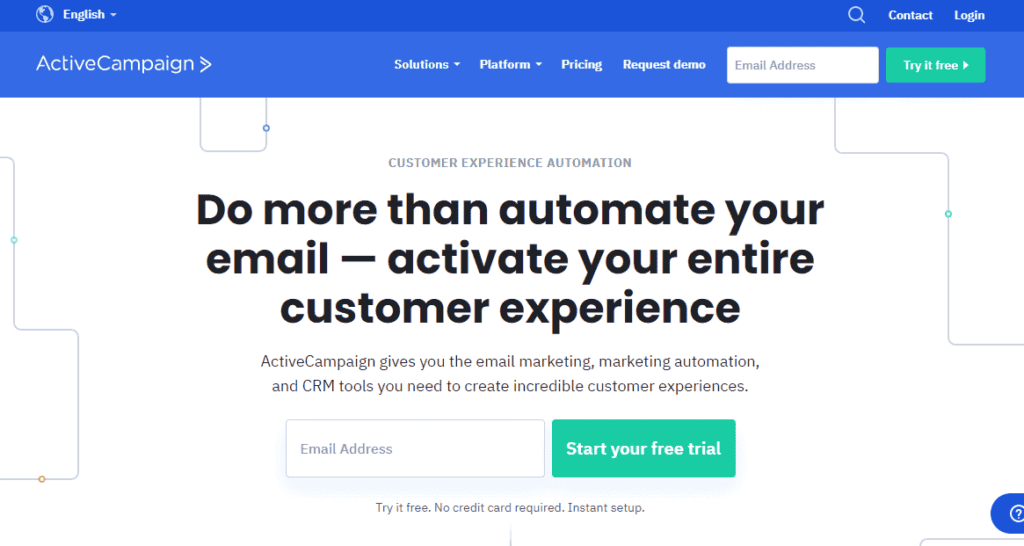 activecampaign email marketing software