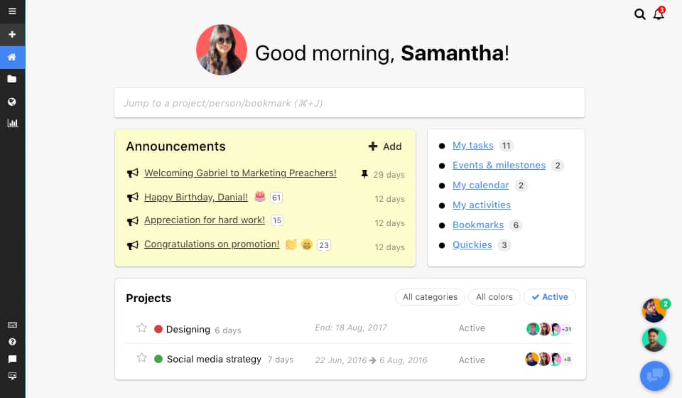 Proofhub project management tool