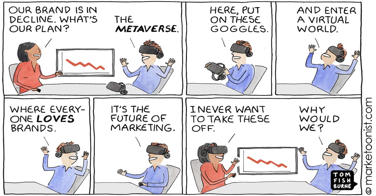 Email marketing example from Marketoonist