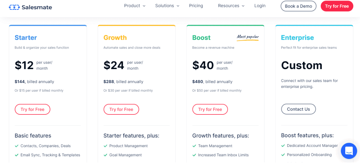 Salesmate pricing