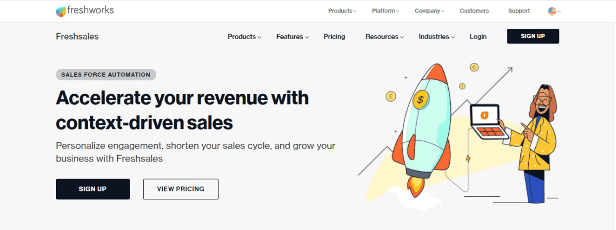 Freshworks-CRM-for-sales automation