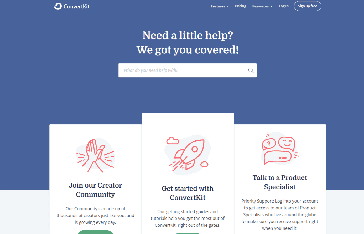 Convertkit customer support