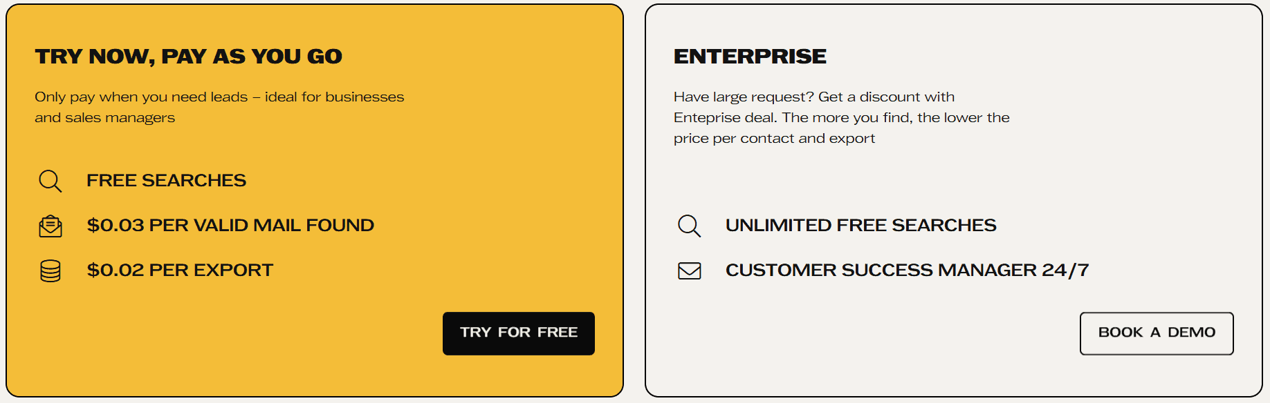 Pricing-Generect