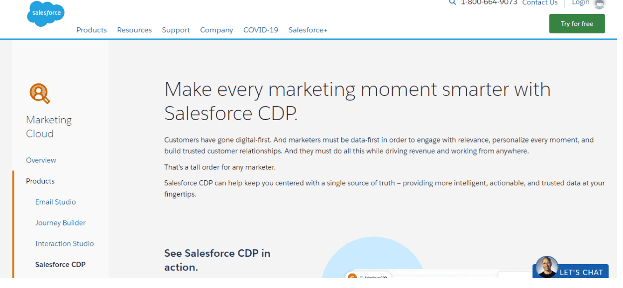 salesforce customer database tool