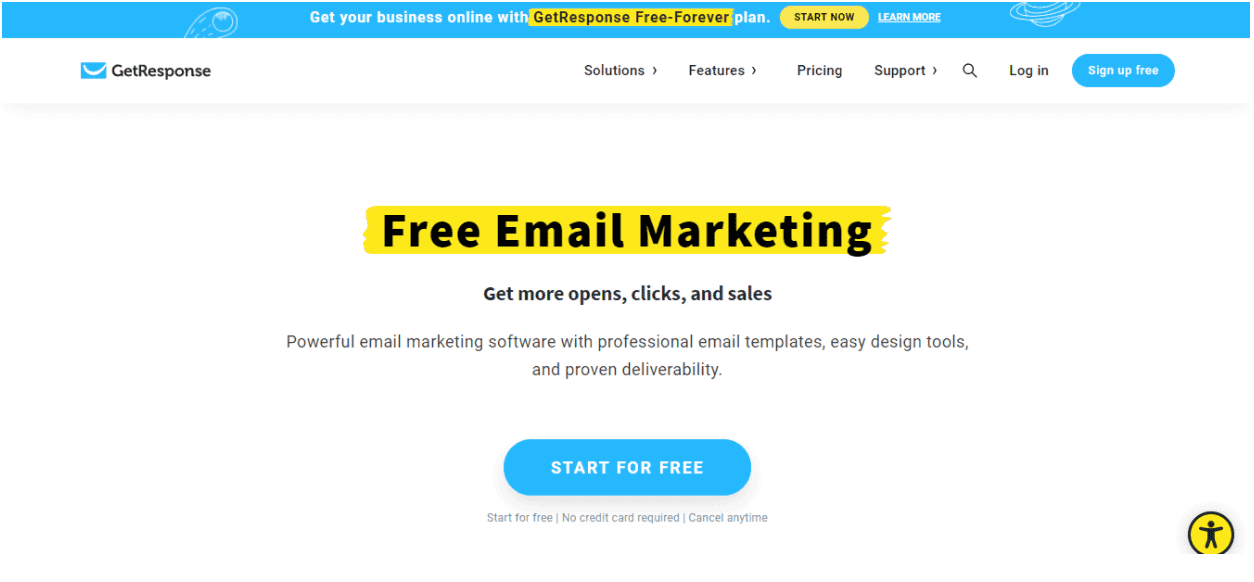 GetResponse email marketing tool