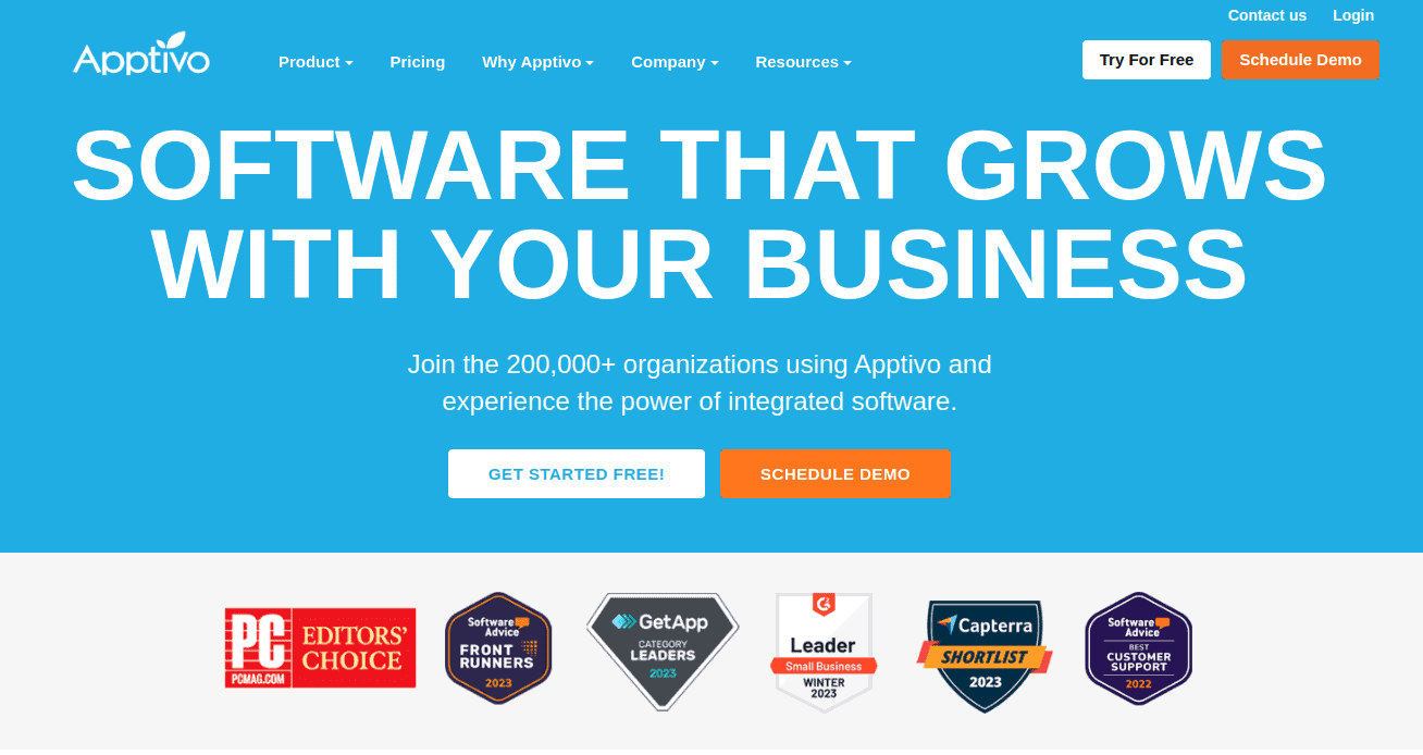 Apptivo CRM