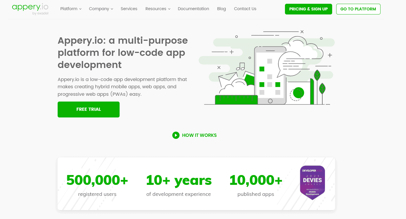 Appery.io customer service tool