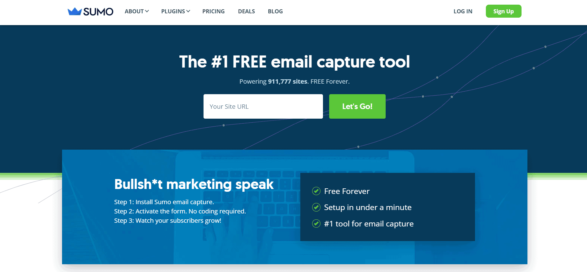 Free marketing tool Sumo