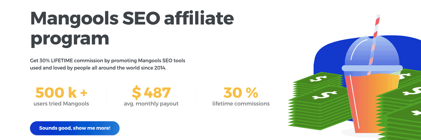 Mangools SEO SaaS affiliate program