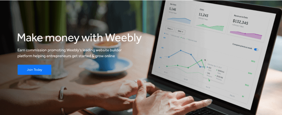 Weebly SaaS affiliate program