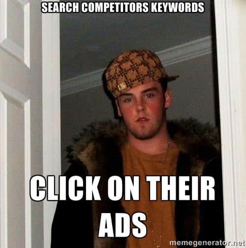 Competitor marketing funny meme