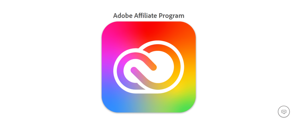 Adobe Saas Affiliate Marketing Program page