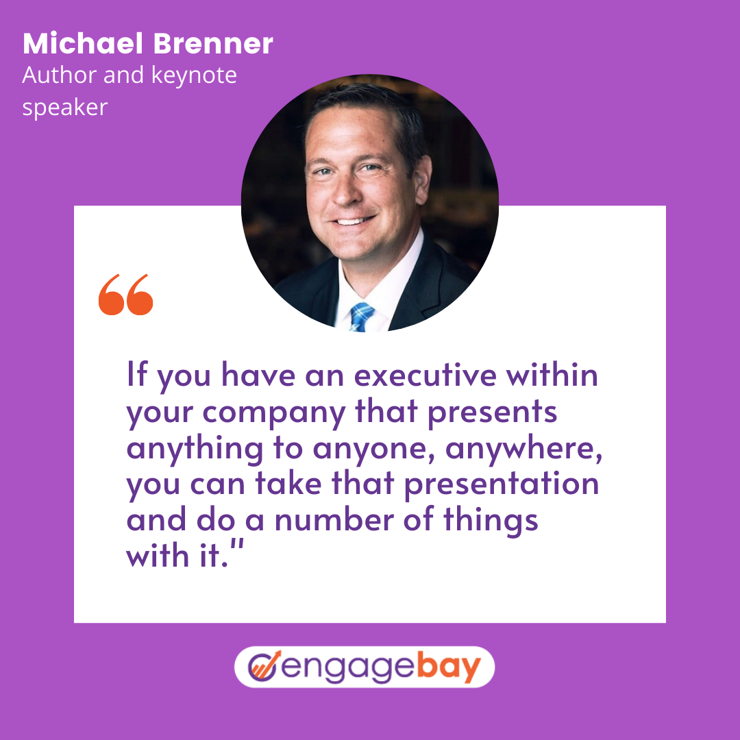 content marketing quotes by Michael Brenner