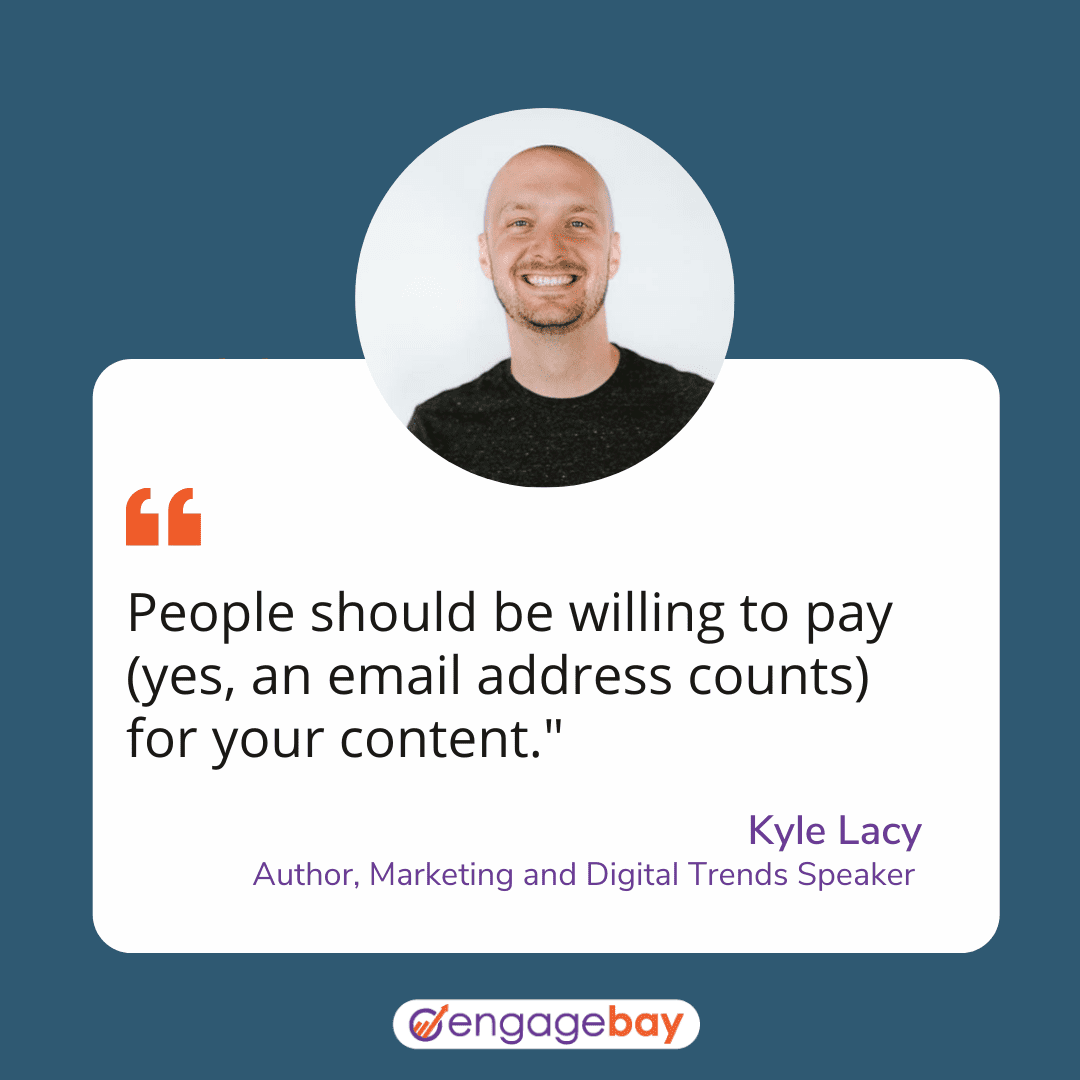 content marketing quotes by Kyle Lacy