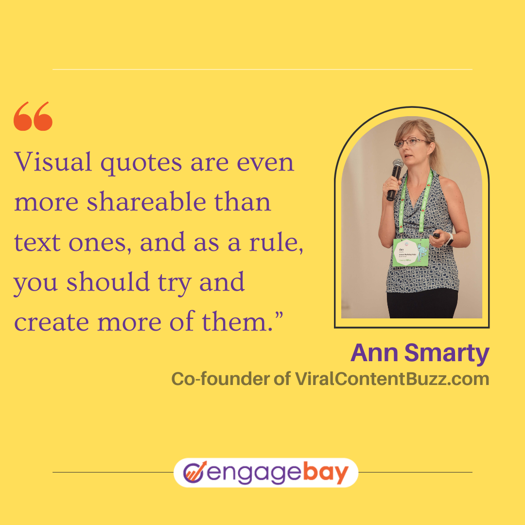 content marketing quotes by Ann Smarty