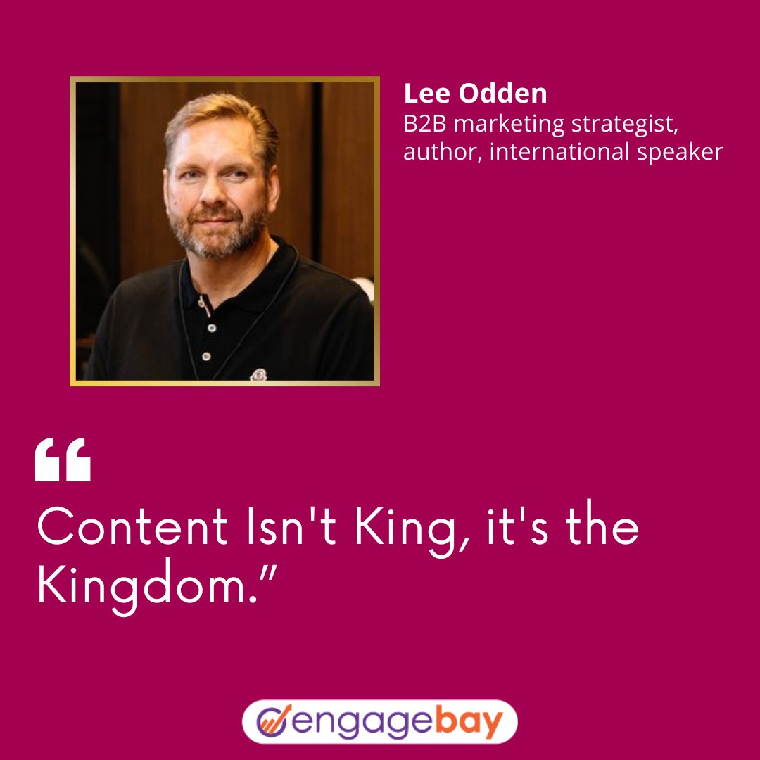 content marketing quotes by Lee Odden