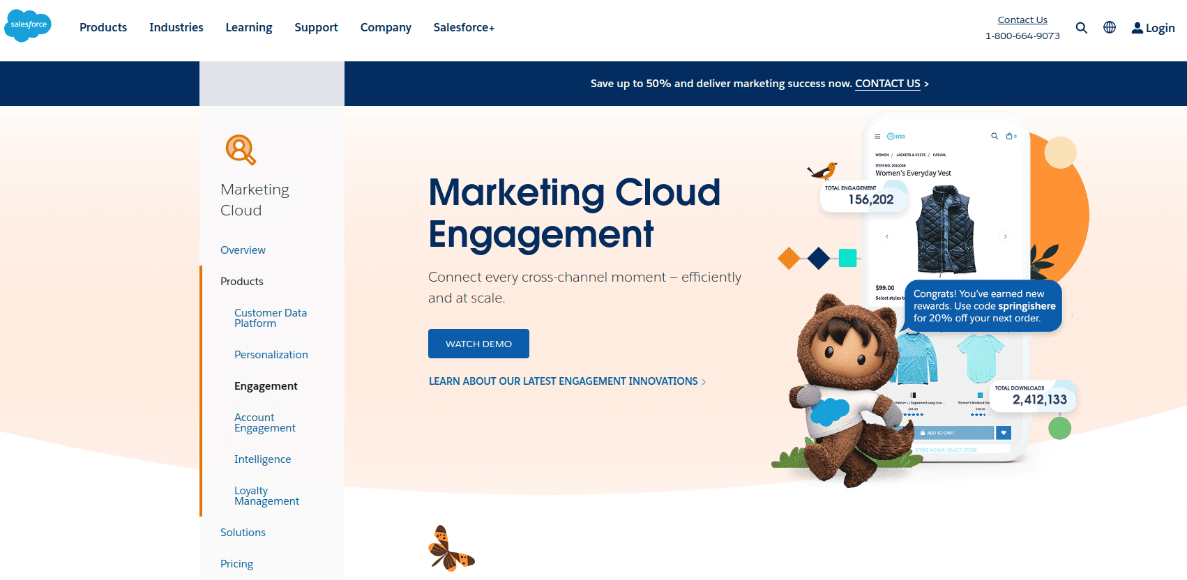 Salesforce marketing cloud website