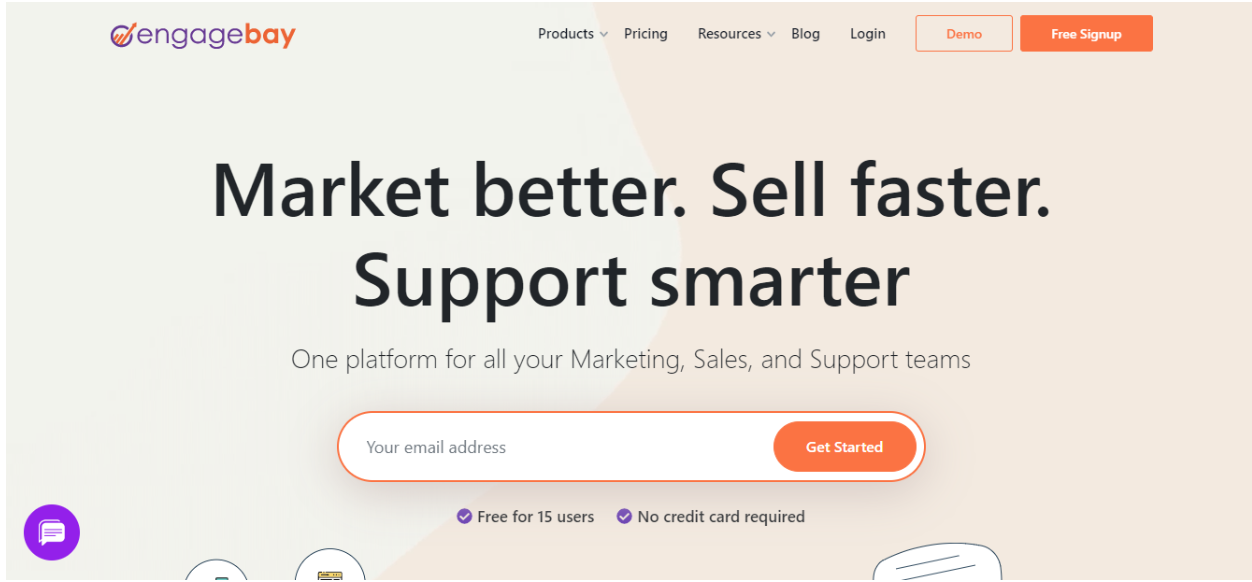 engagebay sales crm platform