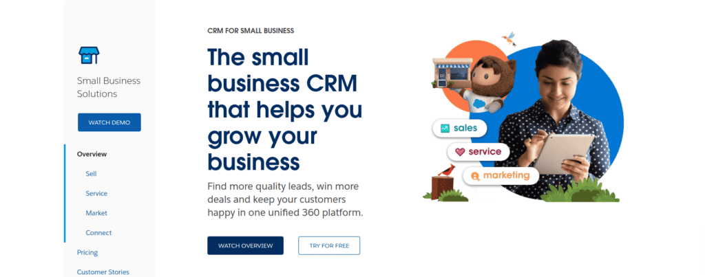 Salesforce for small business