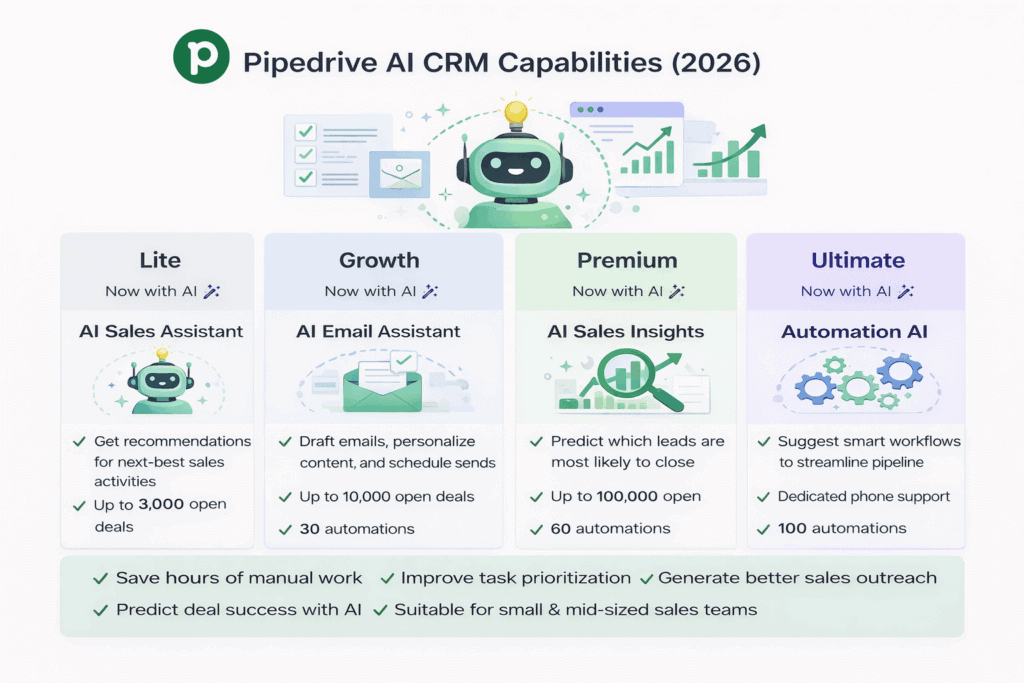pipedrive ai crm capabilities