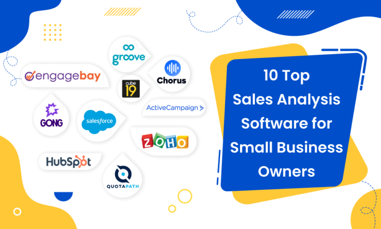 10 Top Sales Analysis Software for Small Business Owners