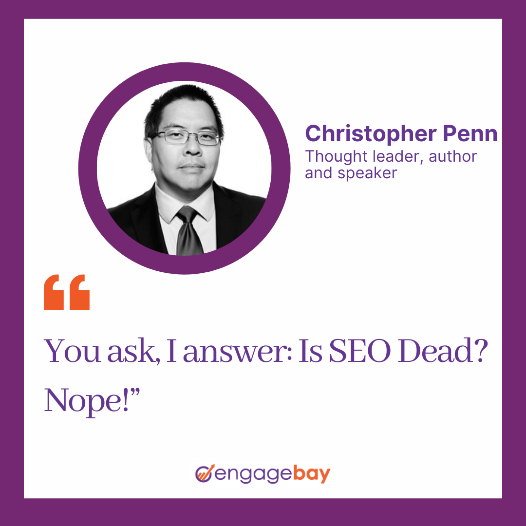 SEO quotes by Christopher Penn