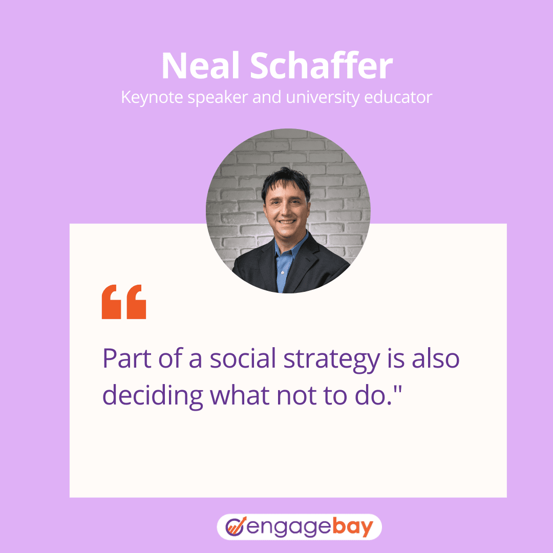 social media marketing quotes by Neal Schaffer