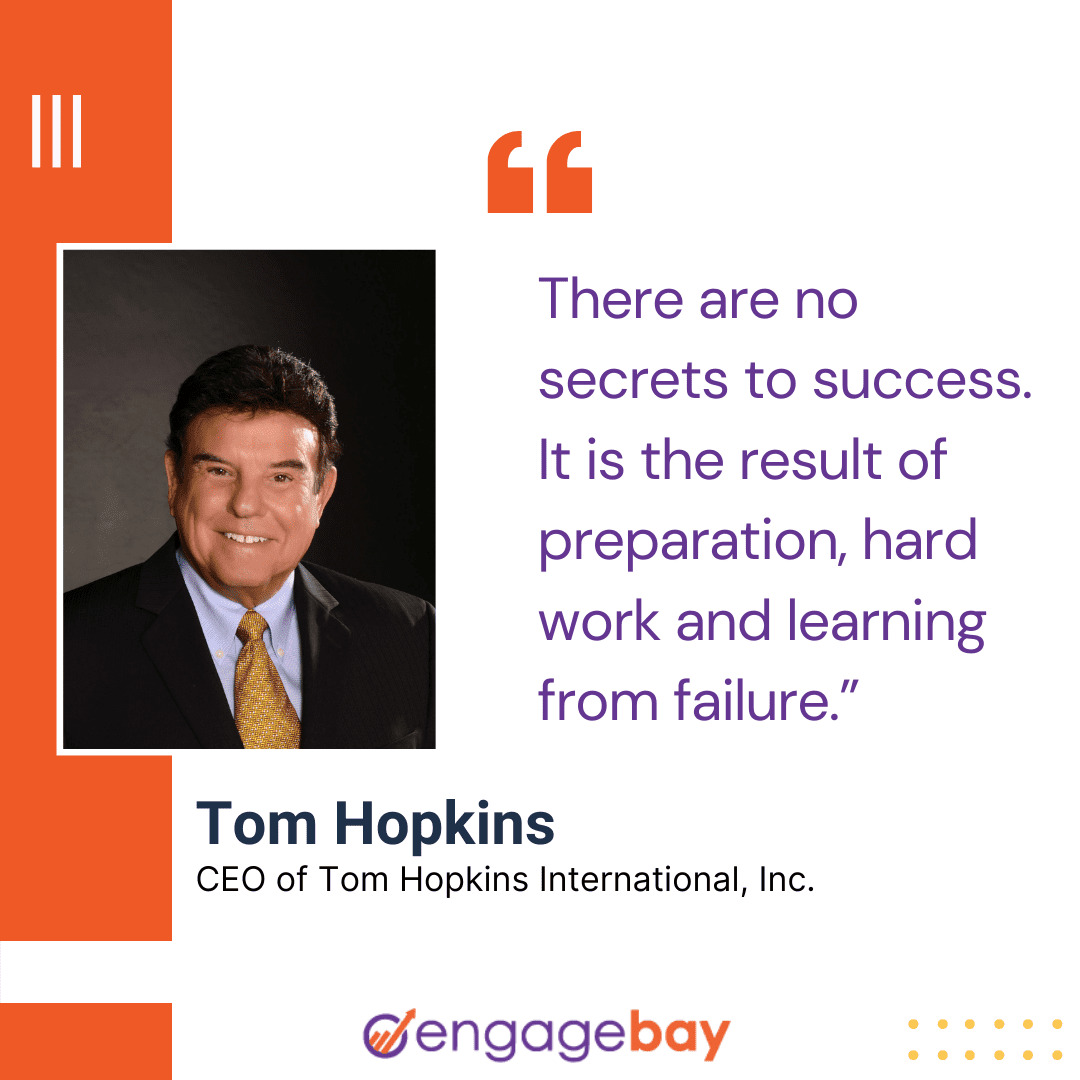 Tom Hopkins quotes
