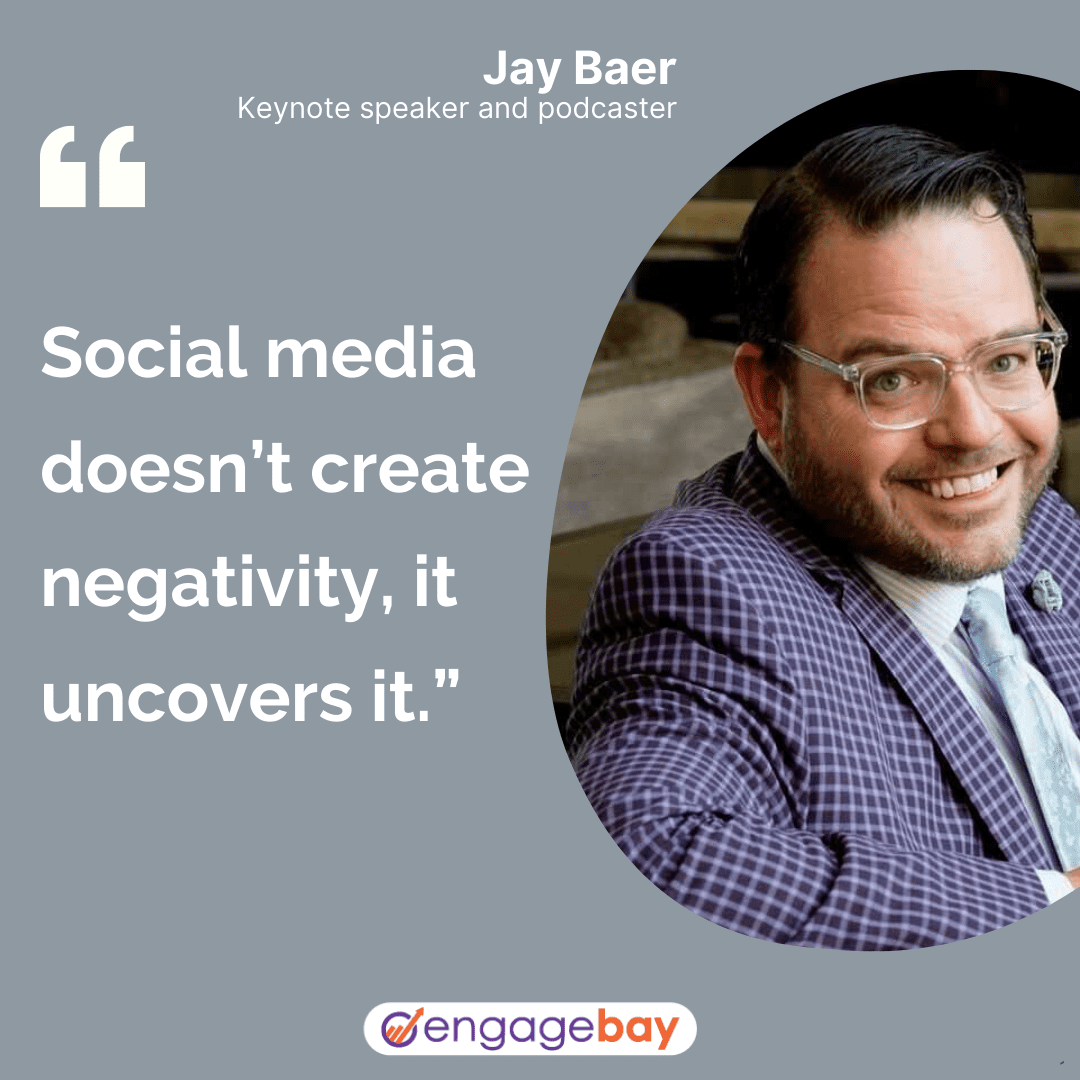 social media marketing quotes by Jay Baer