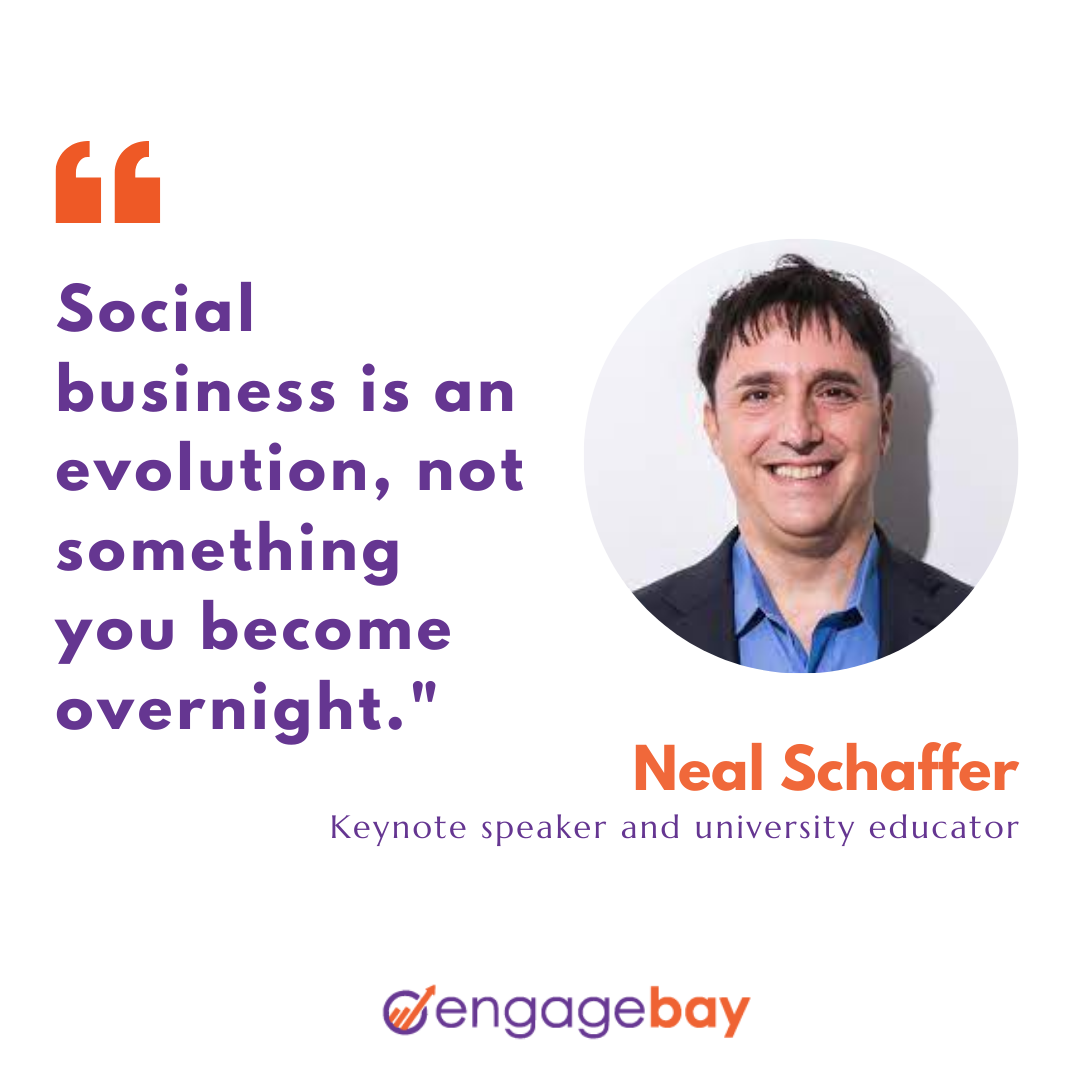 social media marketing quotes by Neal Schaffer