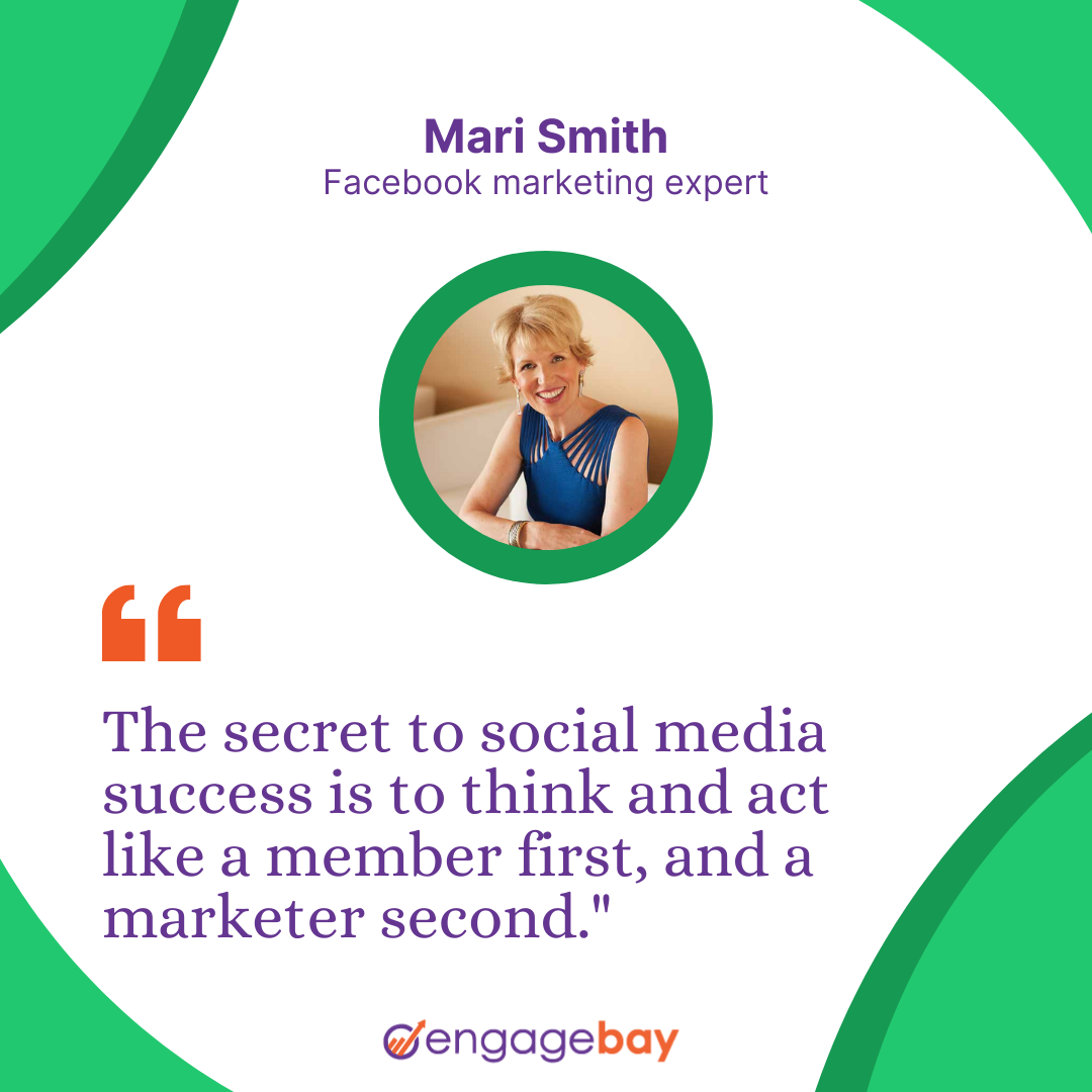 social media marketing quotes by Mari Smith