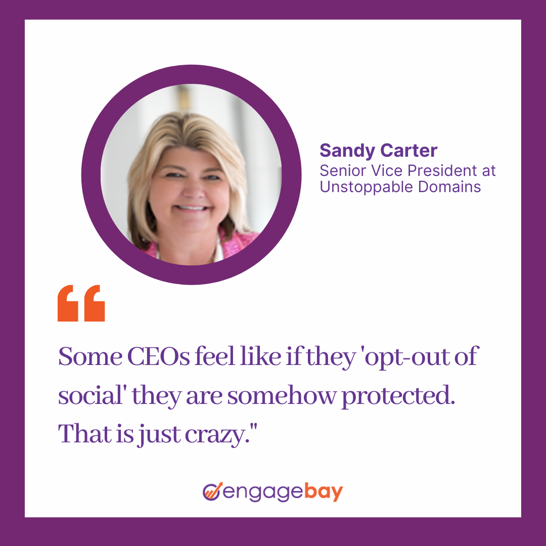 social media marketing quotes by Sandy Carter