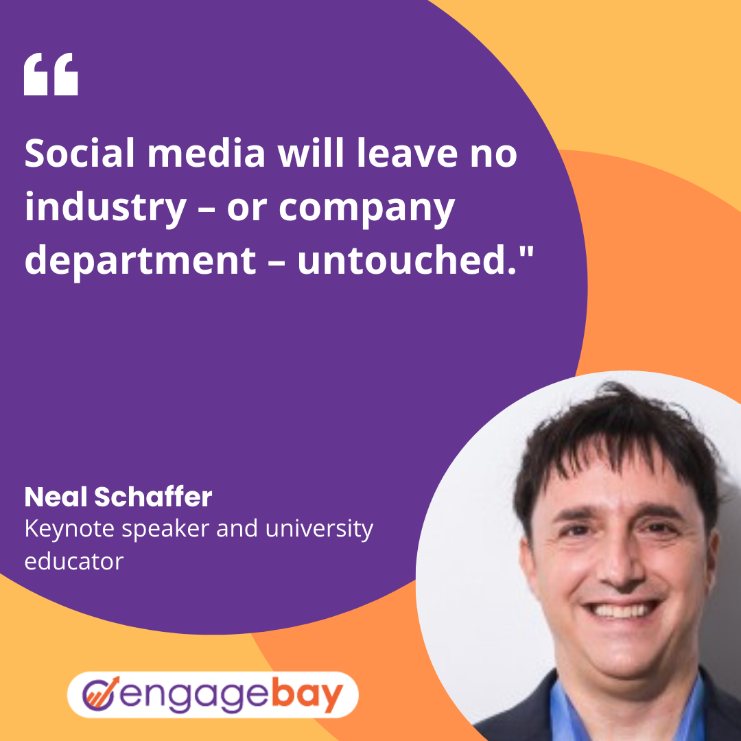 social media marketing quotes by Neal Schaffer
