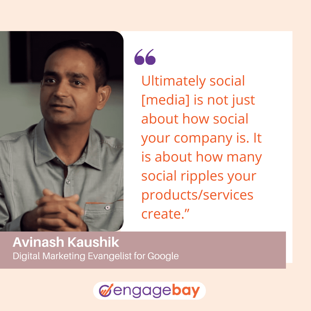 social media marketing quotes by Avinash Kaushik