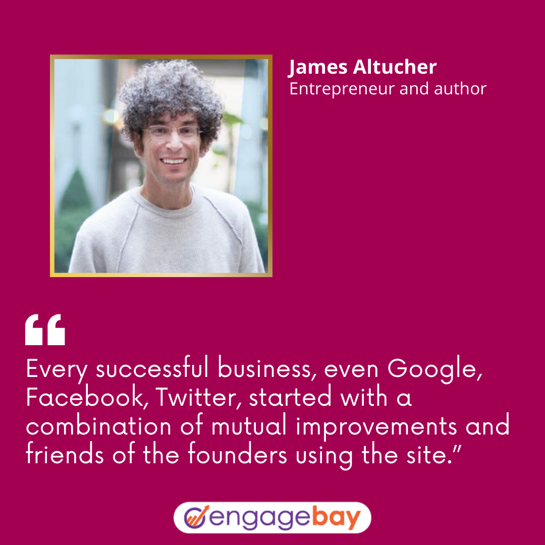 social media marketing quotes by James Altucher 