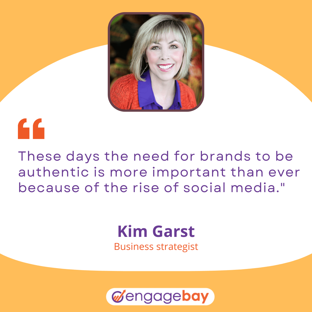 social media marketing quotes by Kim Garst