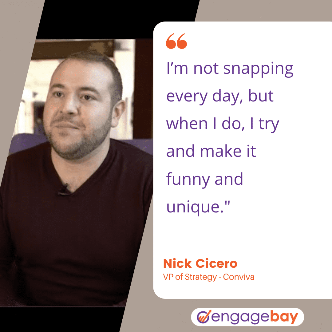 social media marketing quotes by Nick Cicero