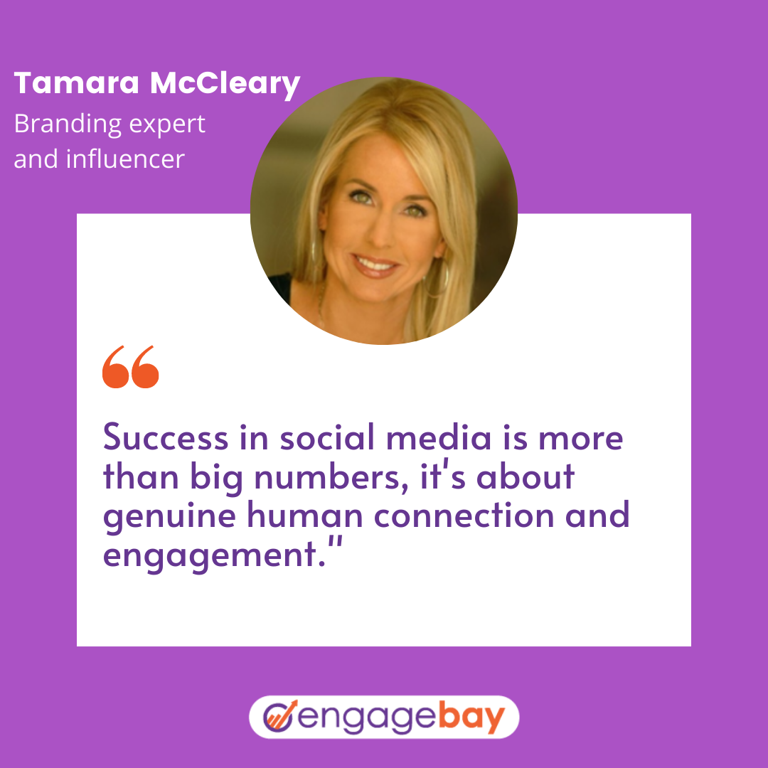 social media marketing quotes by Tamara McCleary