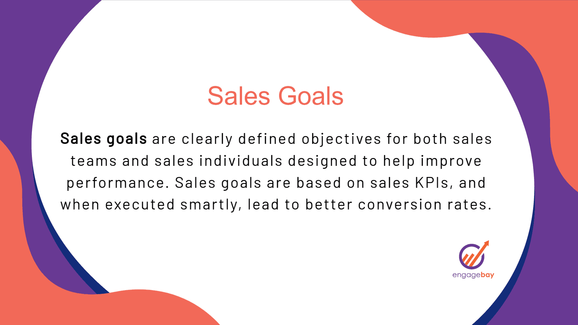 Sales goals definition