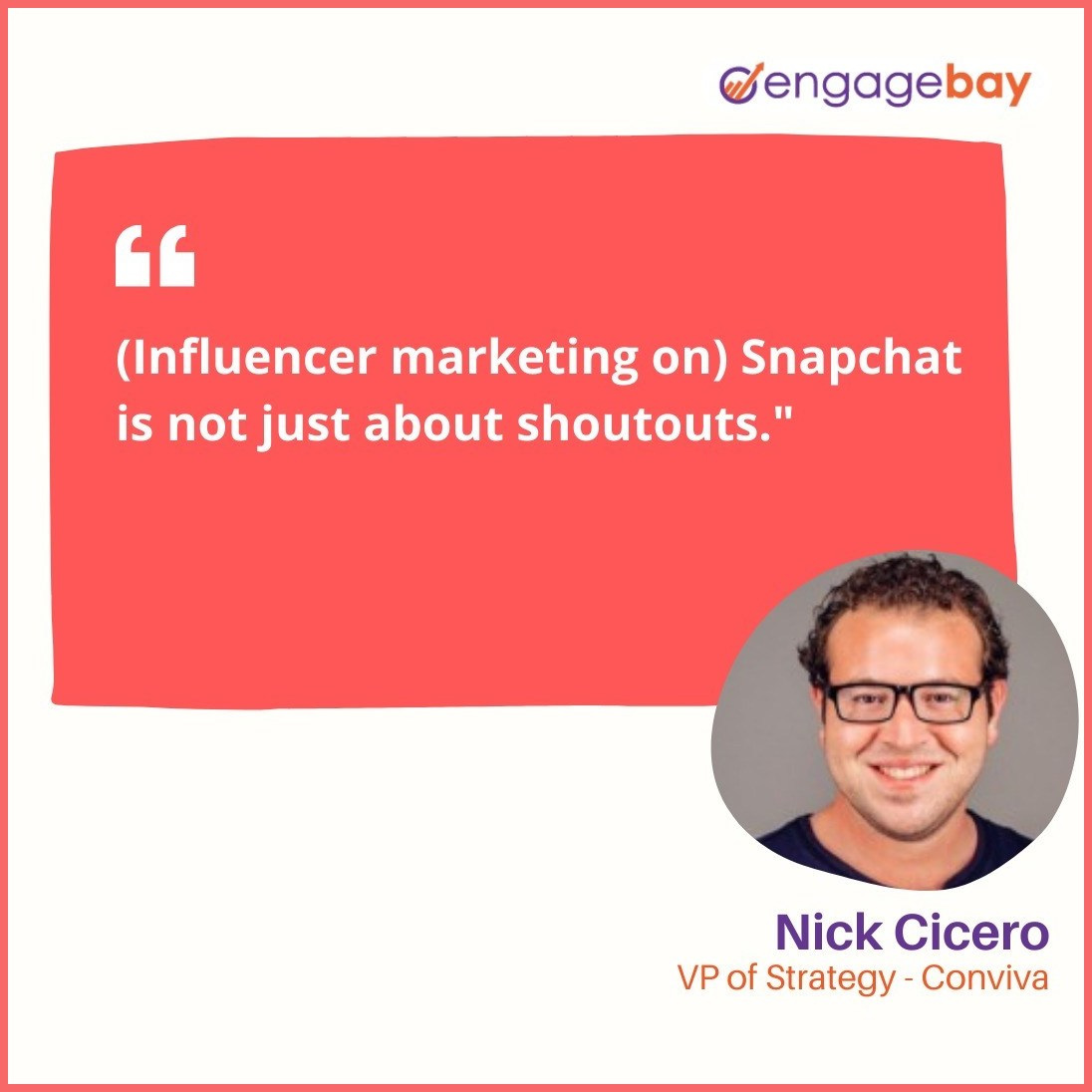 social media marketing quotes by Nick Cicero