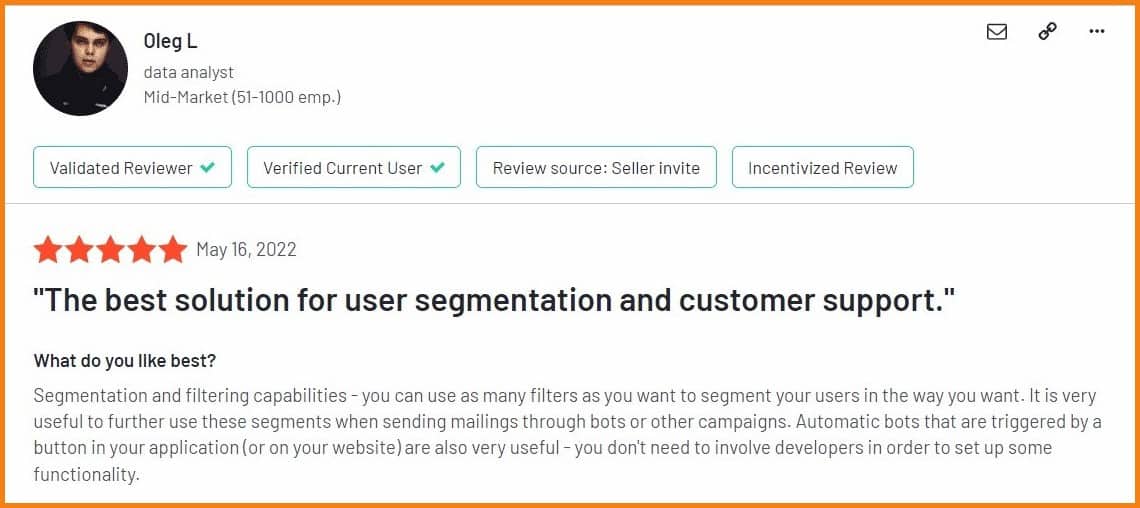 Intercom customer review