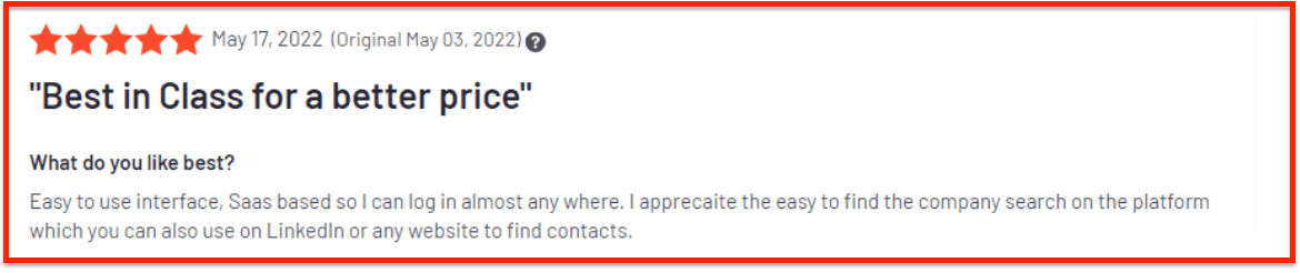 Seamless.ai pros