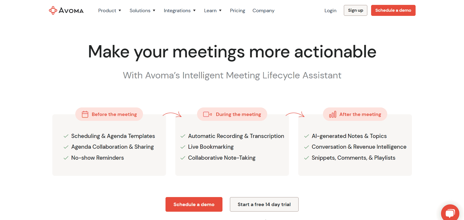 Avoma AI Meeting
